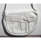 Genuine leather purse - white