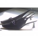 Shoes - black sling-back - "Heather" by Fabulaire - size 8.5 M - new
