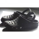 Shoes - crocs type - black - size women's 8/9 - new