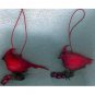 Set of 2 Cardinal ornaments