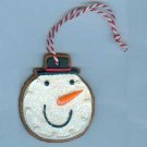 2008 Hallmark Gold Crown Exclusive Gingerbread Cookie Ornament - Snowman