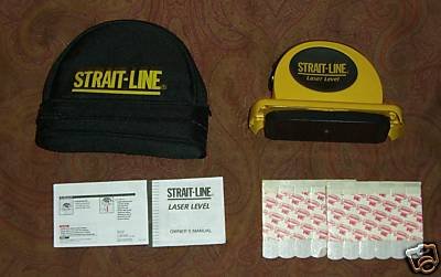 STRAIT - LINE LASER LEVEL NEW WITH CASE