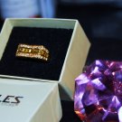 10kt Gold Womens Gemstone Cocktail Ring