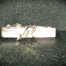 Swank Mens Tie clip silver Tone & Gold tone