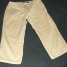 Women's MacCoy  Collection Tan Capri Pants