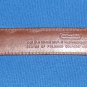 Authentic Womens Coach Brown Belt with Brass Buckle