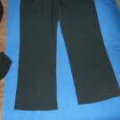 Black Womens Slacks No Pockets 3XL