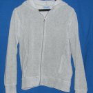 Pacer by Karen Scott Gray Zip Up Hooded Sweater