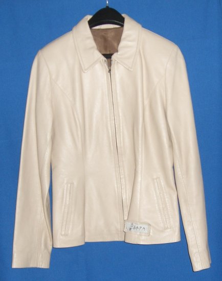 Japa Paris Fine Soft Leather Tan Womans Jacket