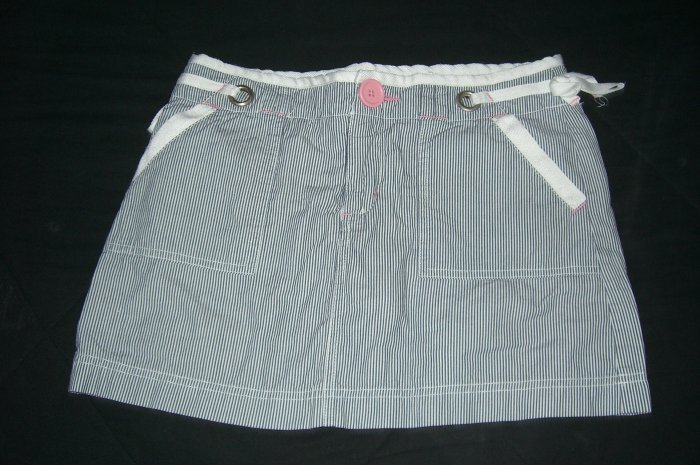 Ellemenno Blue Striped Skort