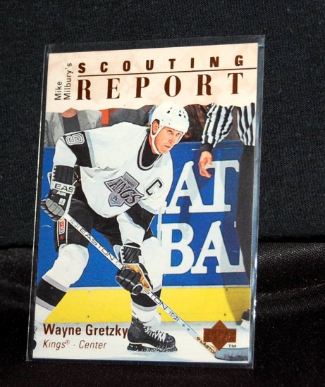 Upper Deck Scouting Report Wayne Gretzky #252