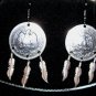 Collectors Lot 1919 Mexican 50 Centavos Custom Earrings 0.72% Silver