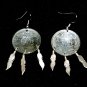Collectors Lot 1919 Mexican 50 Centavos Custom Earrings 0.72% Silver