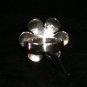 Womens .925 Sterling silver flower ring Pre-owned