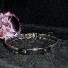 Stainless Steel Cable Cuff Mens Bracelet New