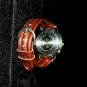 Advance Mens Leather Band Wrist watch Night Light Quartz