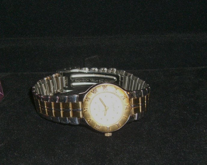 Jaclyn Smith Designer Two Tone Wristwatch Pre-Owned