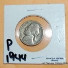 1944 P Jefferson Nickel 5 Cent 1944P Silver Coin