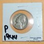 1944 P Jefferson Nickel 5 Cent 1944P Silver Coin