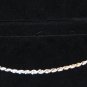 Italian .925 Sterling Silver Mens Rope Silver Bracelet