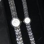 Charles Deleon His & Hers Stainless Steel Watch Set Pre-Owned