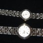 Charles Deleon His & Hers Stainless Steel Watch Set Pre-Owned