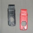 2 Ipod Shuffle Leather covers Black & Red New