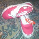 NEW PAIR OF GIRLS PINK & WHITE VANS With Tag