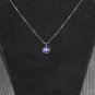 .925 Sterling Silver Amethyst Pendant & .925 Chain