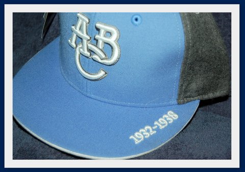 Head Gear ATLANTA BLACK CRACKERS Negro League 100% Wool Fitted Cap