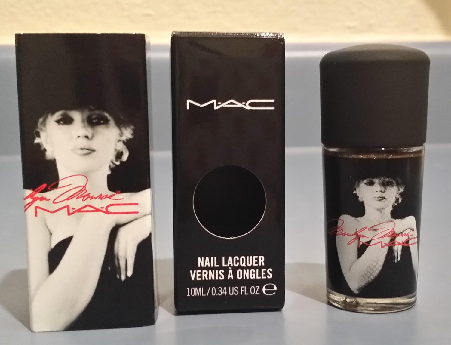 MAC Marilyn Monroe Collection Nail Polish - Limited Edition - BNIB - FS