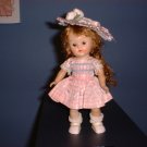 1953 Ginny Vogue Strung Redhead Traditional Doll Painted Lashes