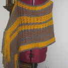 Autumn Waves poncho