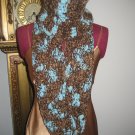 Arctic Chocolate hat/scarf set