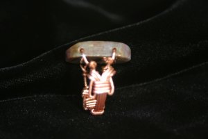Copper Agate Ring