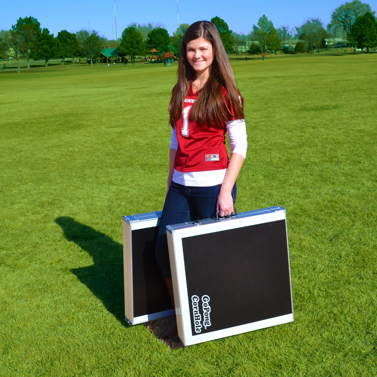 Go Pong CornHole PRO Bean Bag Toss Game