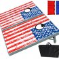 American Flag Cornhole Bean Bag Toss Game