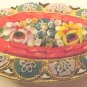 Micro Mosaic Brooch Pin Vintage Italy Gorgeous Pattern