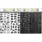 Sassafras Lass Clear "Nesting" Stamps - Mamma Mockingbird