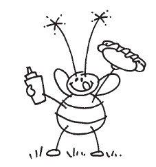Stampendous - BBQ Bee