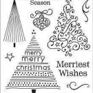 Hero Arts Clear Design- Merriest Wishes