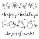 Hero Arts Clear Design- The Joy of Winter