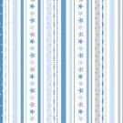 Doodlebug 12x12 Paper - Winter Ribbon Stripe
