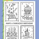 Hero Arts Clear Design - Birthday Frame & Message