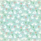 Making Memories 12x12 Paper - Flocked Bunny