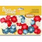 Petaloo - Mini Delphiniums - R/W/B