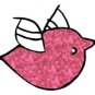 Stampendous - Fun Flock - Pixie Pink, 0.25oz.