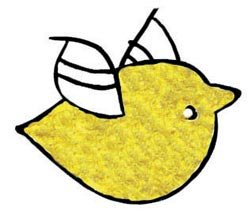 Stampendous - Fun Flock - Lemonade Yellow, 0.25oz.