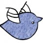 Stampendous - Fun Flock - Eyeshadow Blue, 0.25oz.