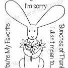 MFT Clear Stamps - Flopsey Flowers